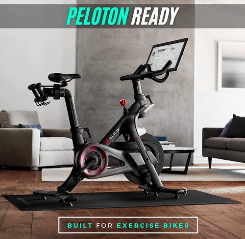Exercise bike mat - bike,