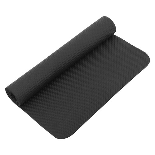 Black nbr exercise bike mat - exercise,