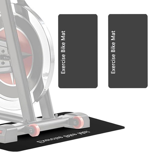 Exercise bike floor mat set - exercise,